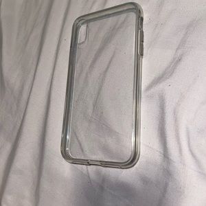 TWO clear iPhone XR phone cases